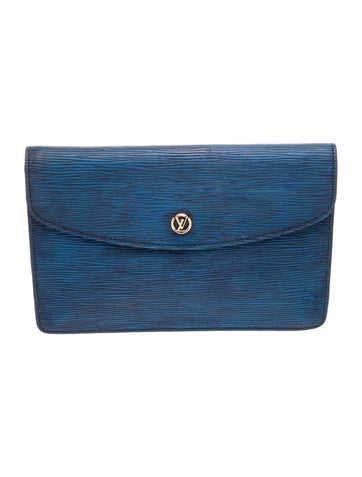 Epi Leather Pochette Montaigne 23 Vintage