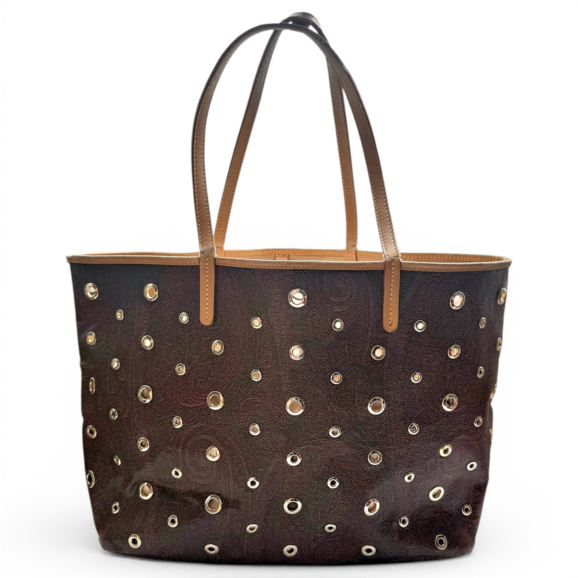 Leather tote