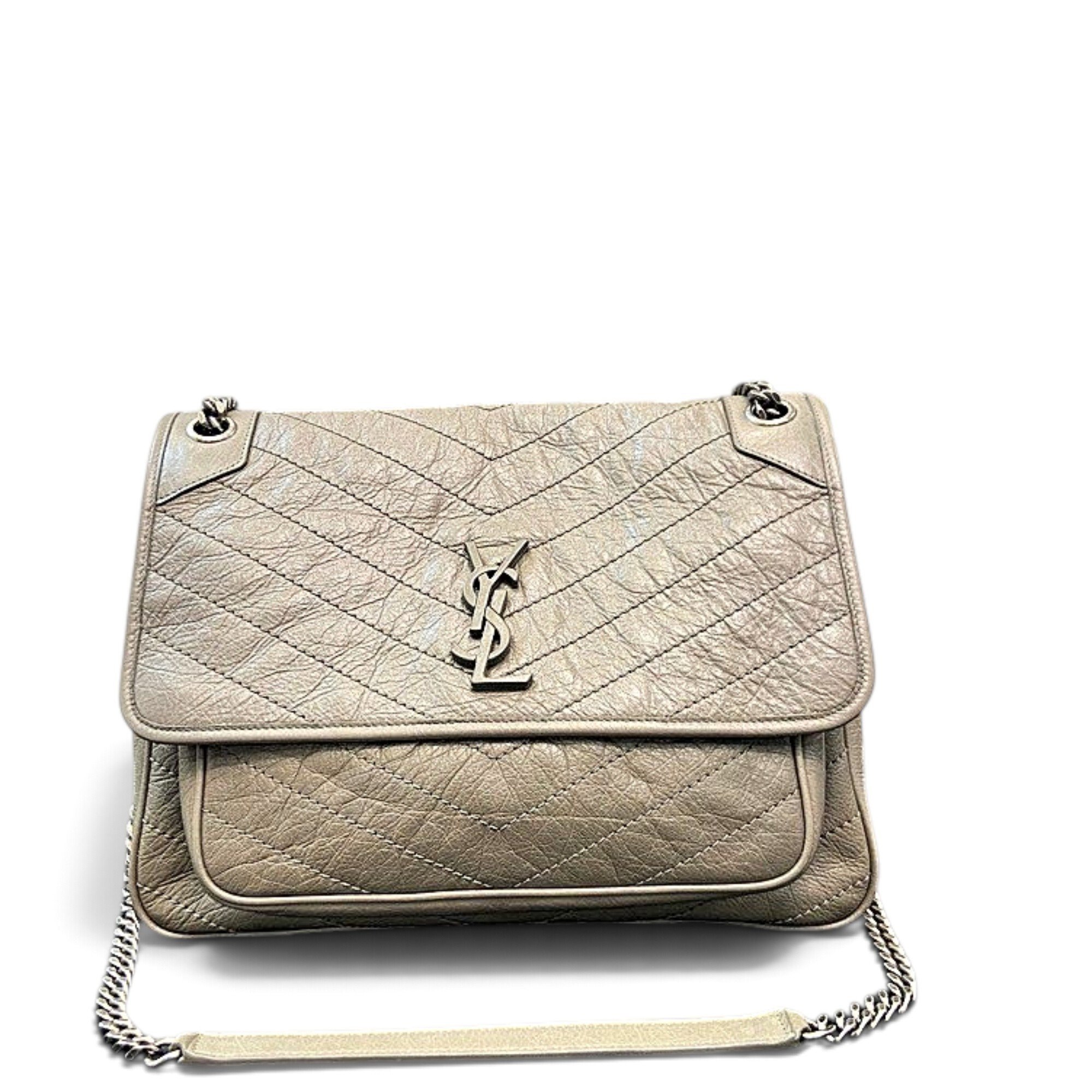 Niki leather crossbody bag