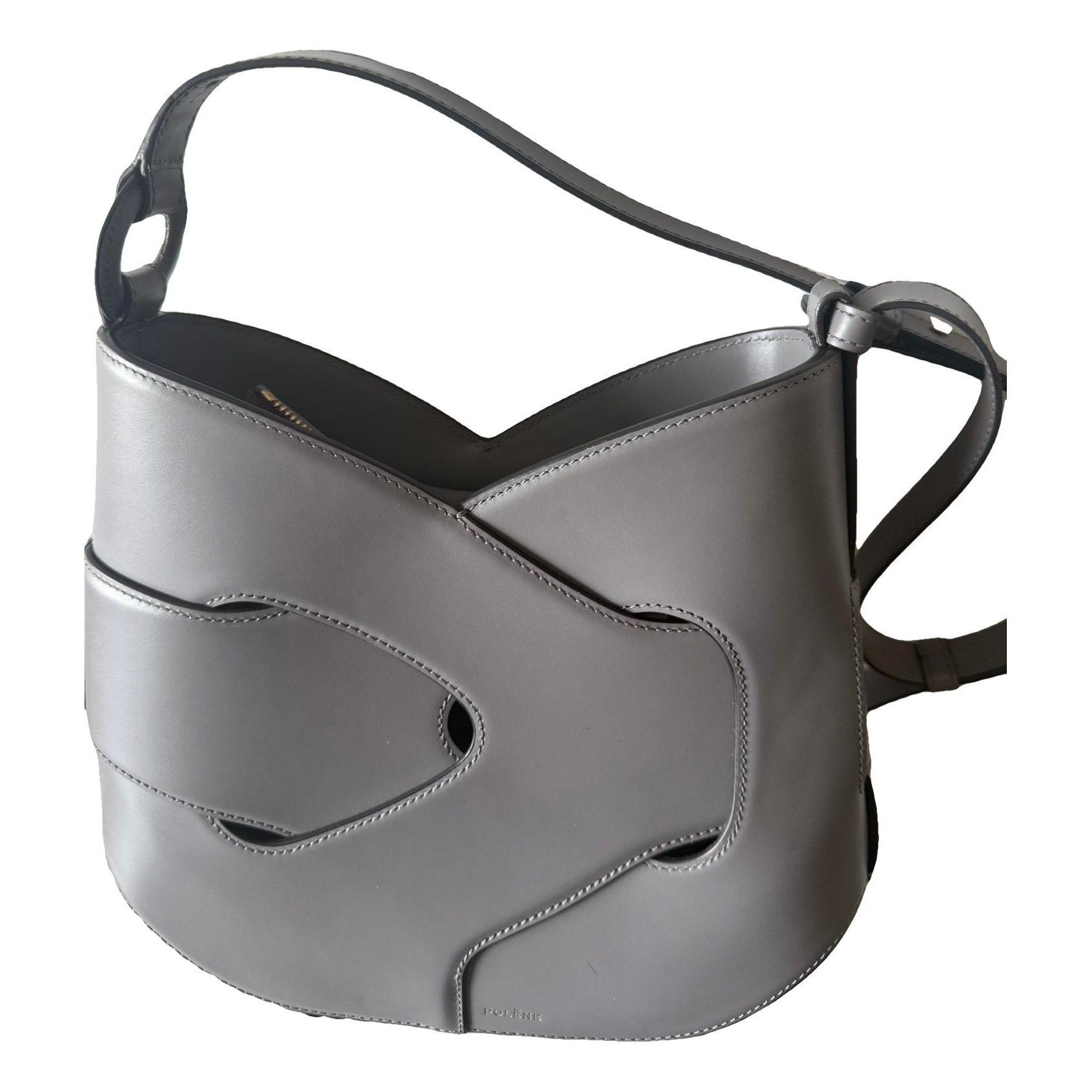 Leather handbag