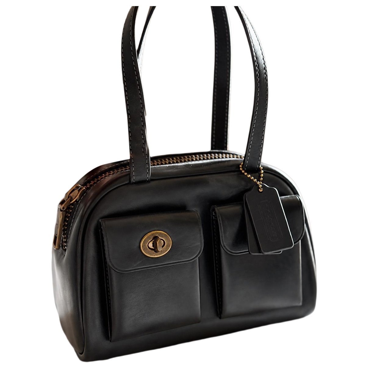 Leather handbag