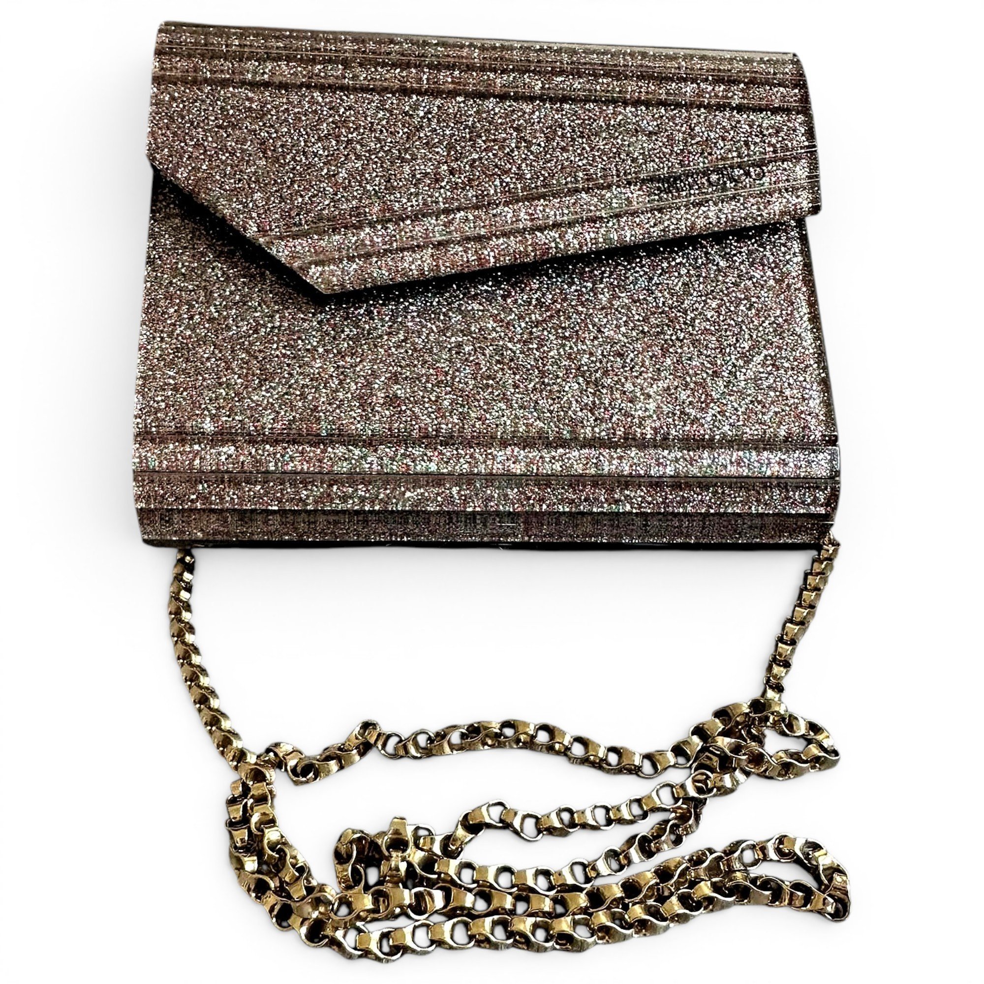 Jimmy Choo Candy glitter crossbody bag