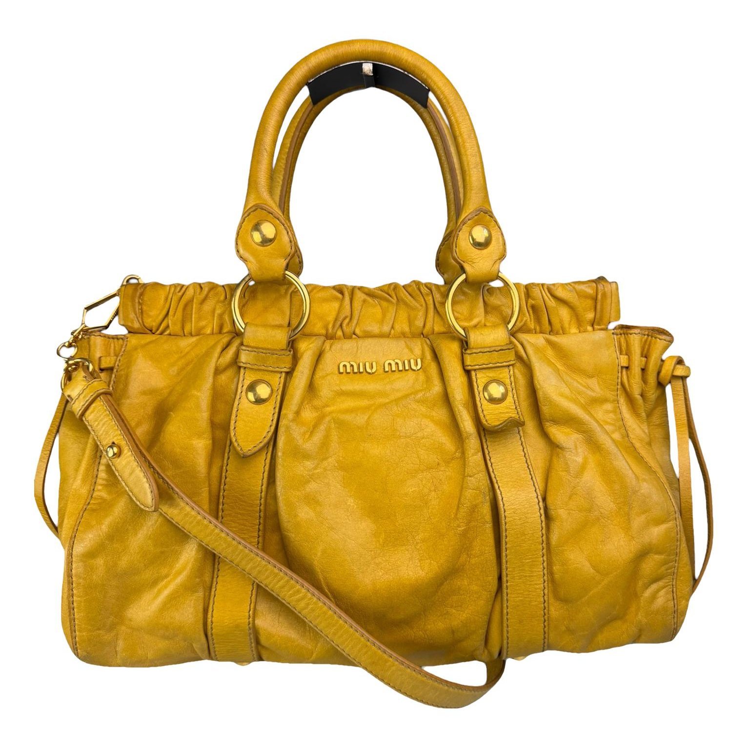 Vitello leather handbag