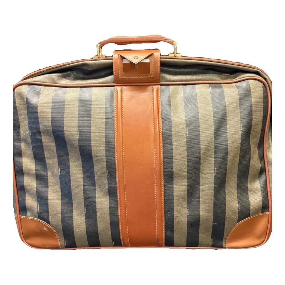 Vegan leather travel bag