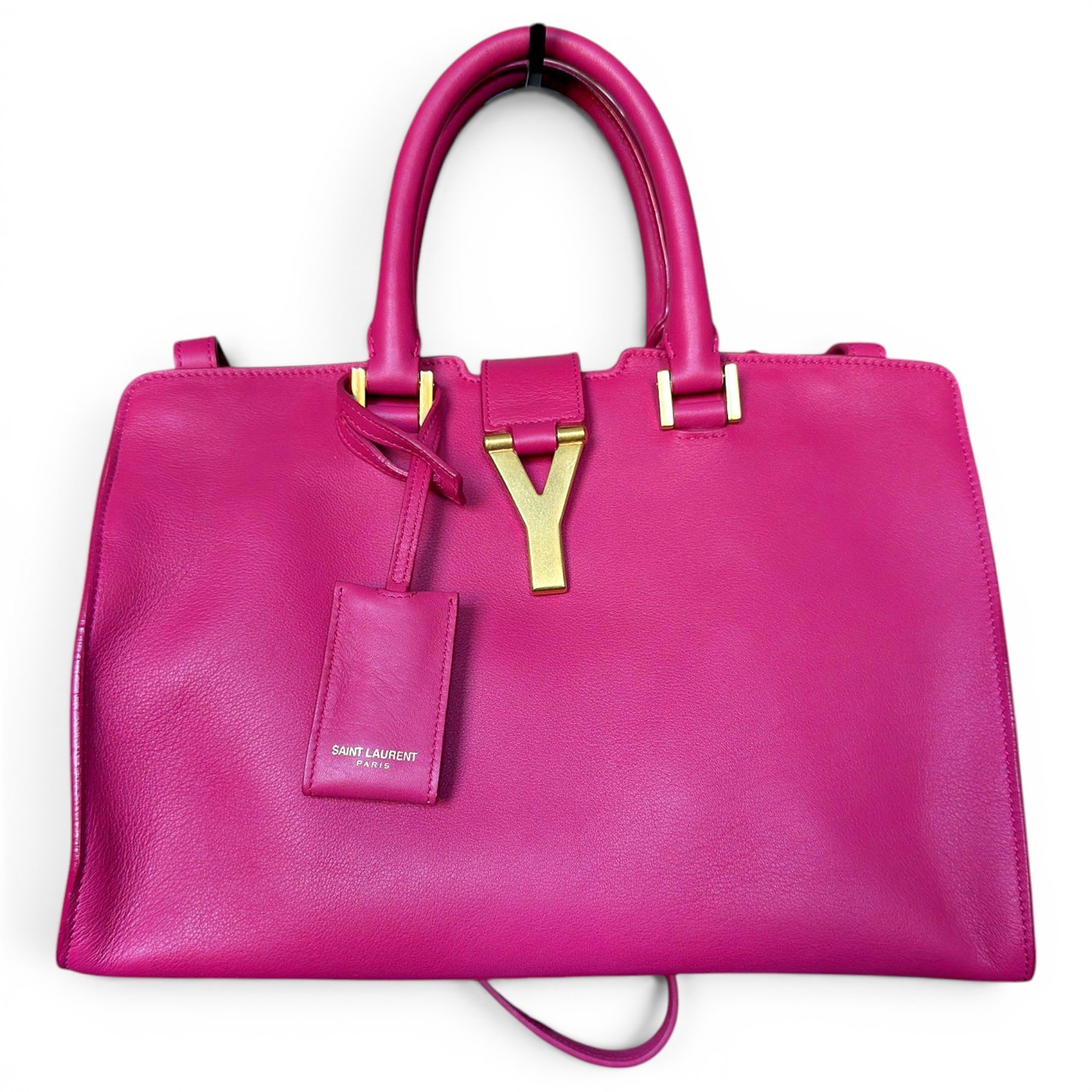 Cabas Rive Gauche leather handbag