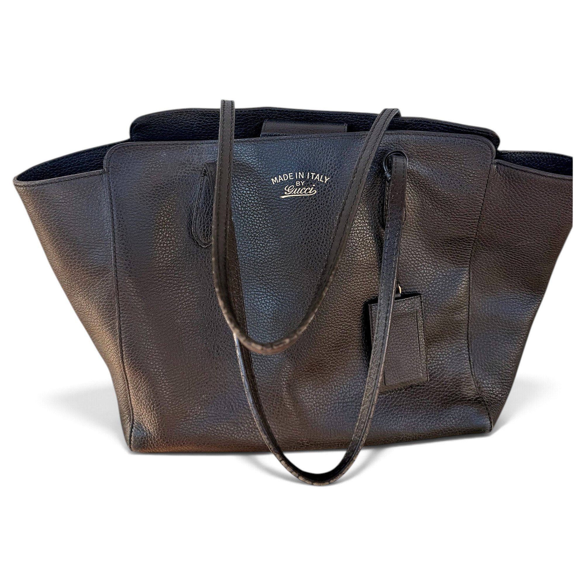 Swing leather tote