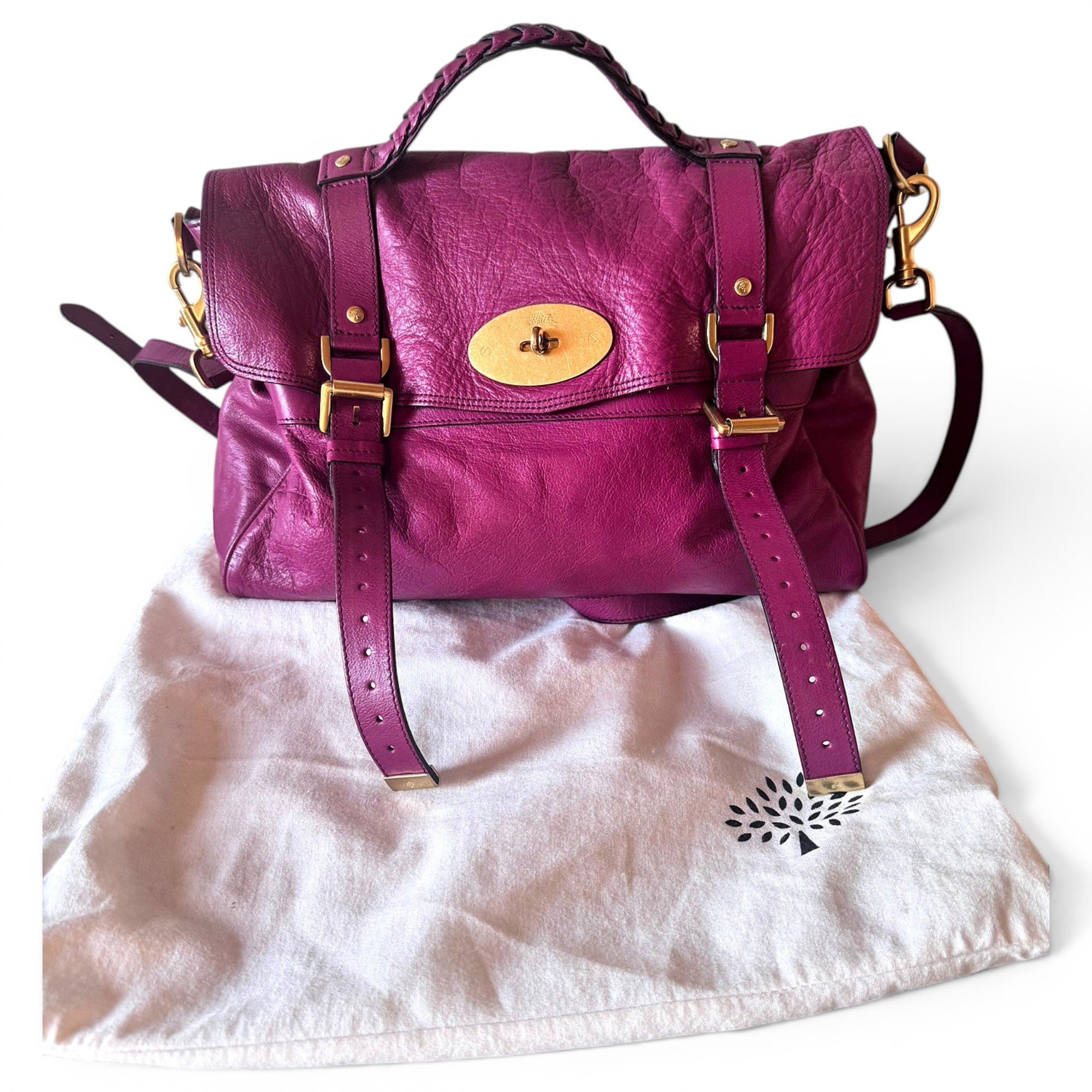 Mulberry Alexa leather handbag
