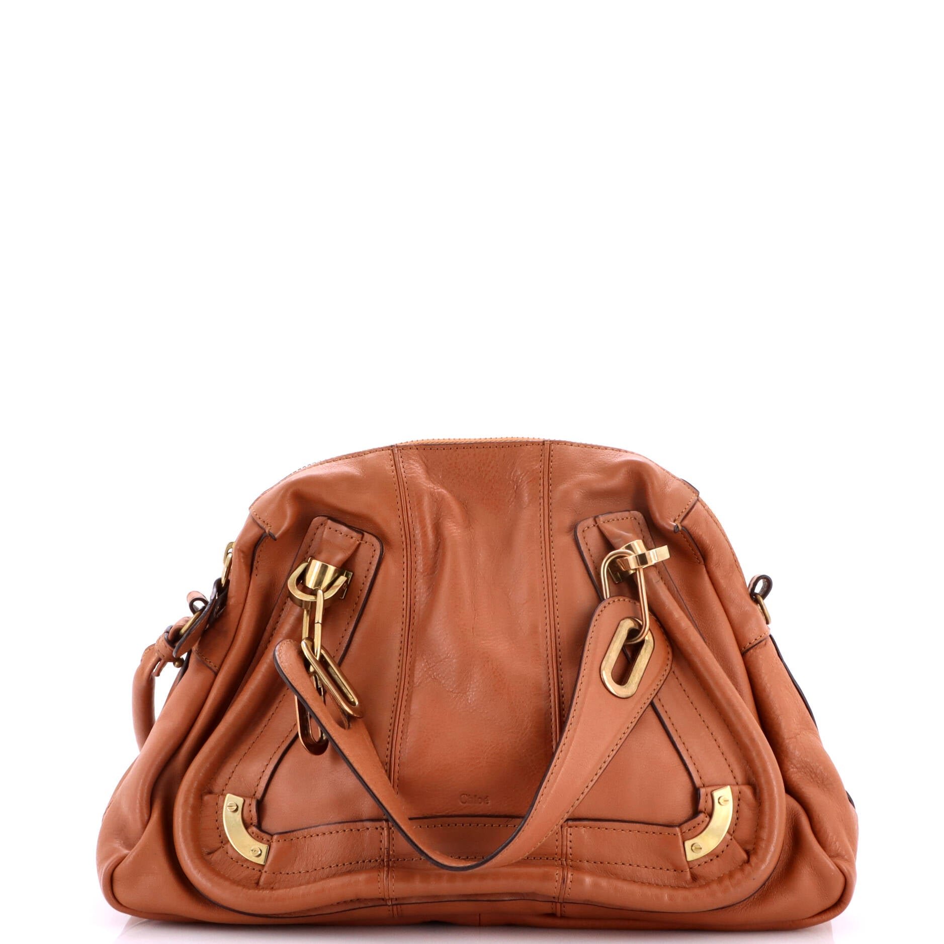 Paraty Tassel Top Handle Bag Leather Medium