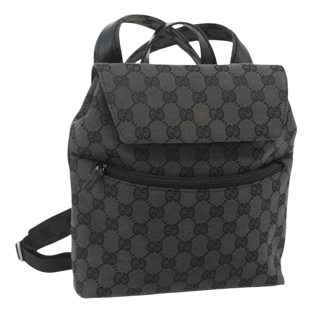 Leather backpack