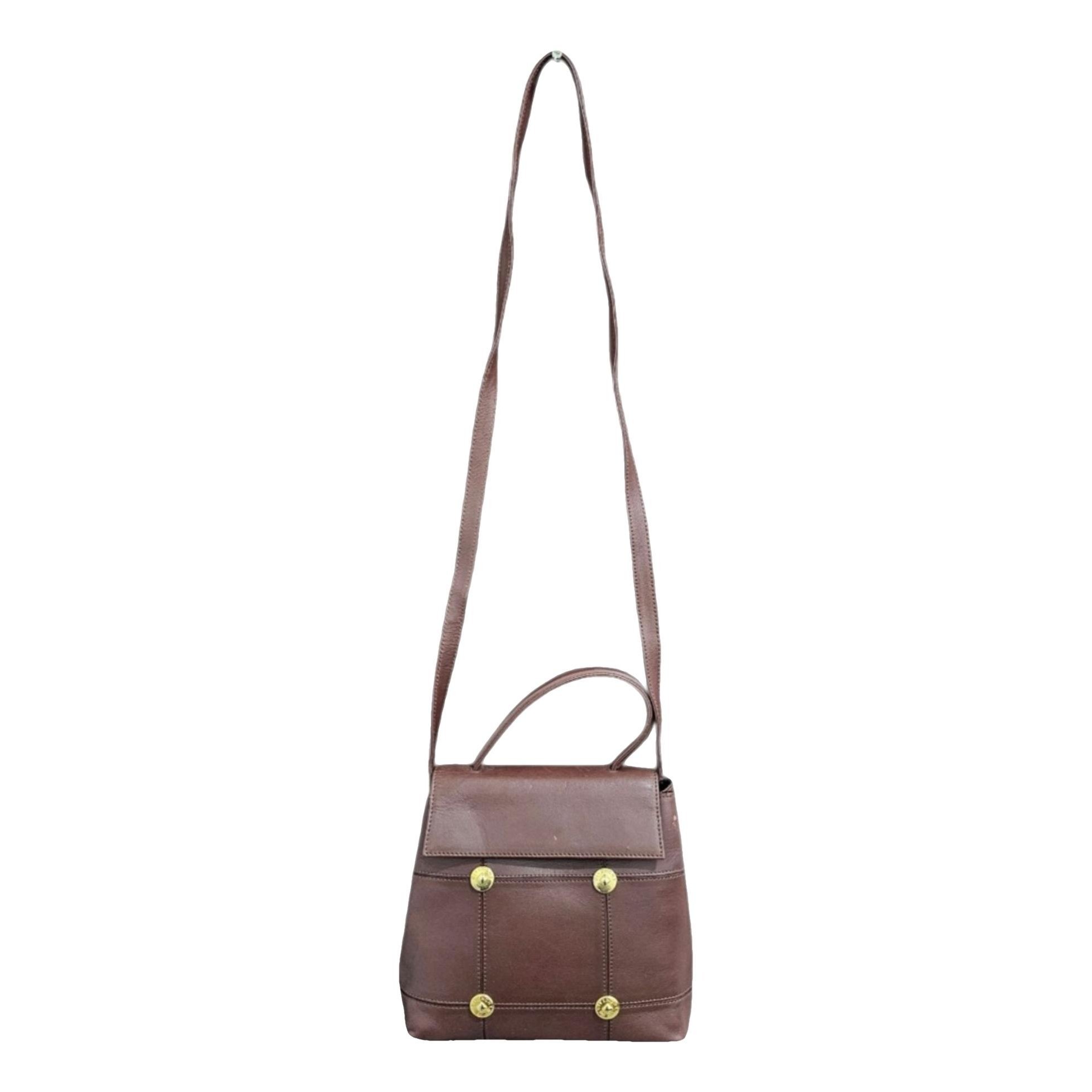 Leather crossbody bag