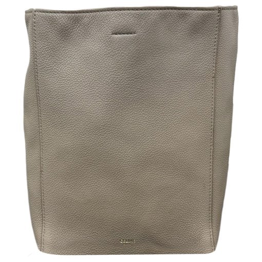 Seau Sangle leather handbag