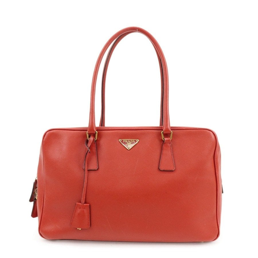 Leather handbag