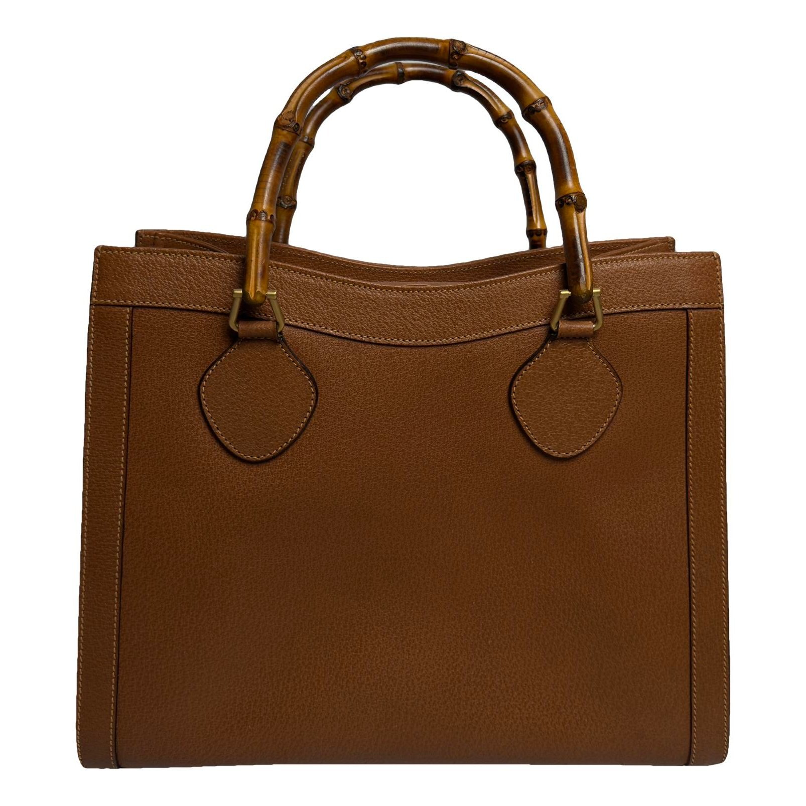 Diana Bamboo leather tote