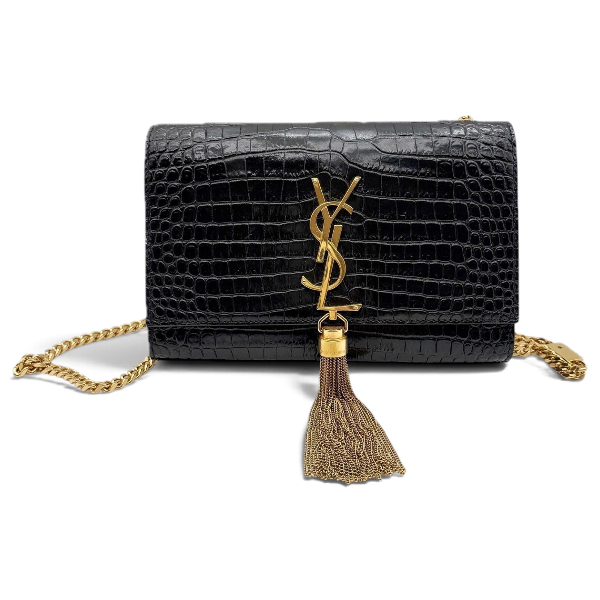 Pompom Kate leather handbag