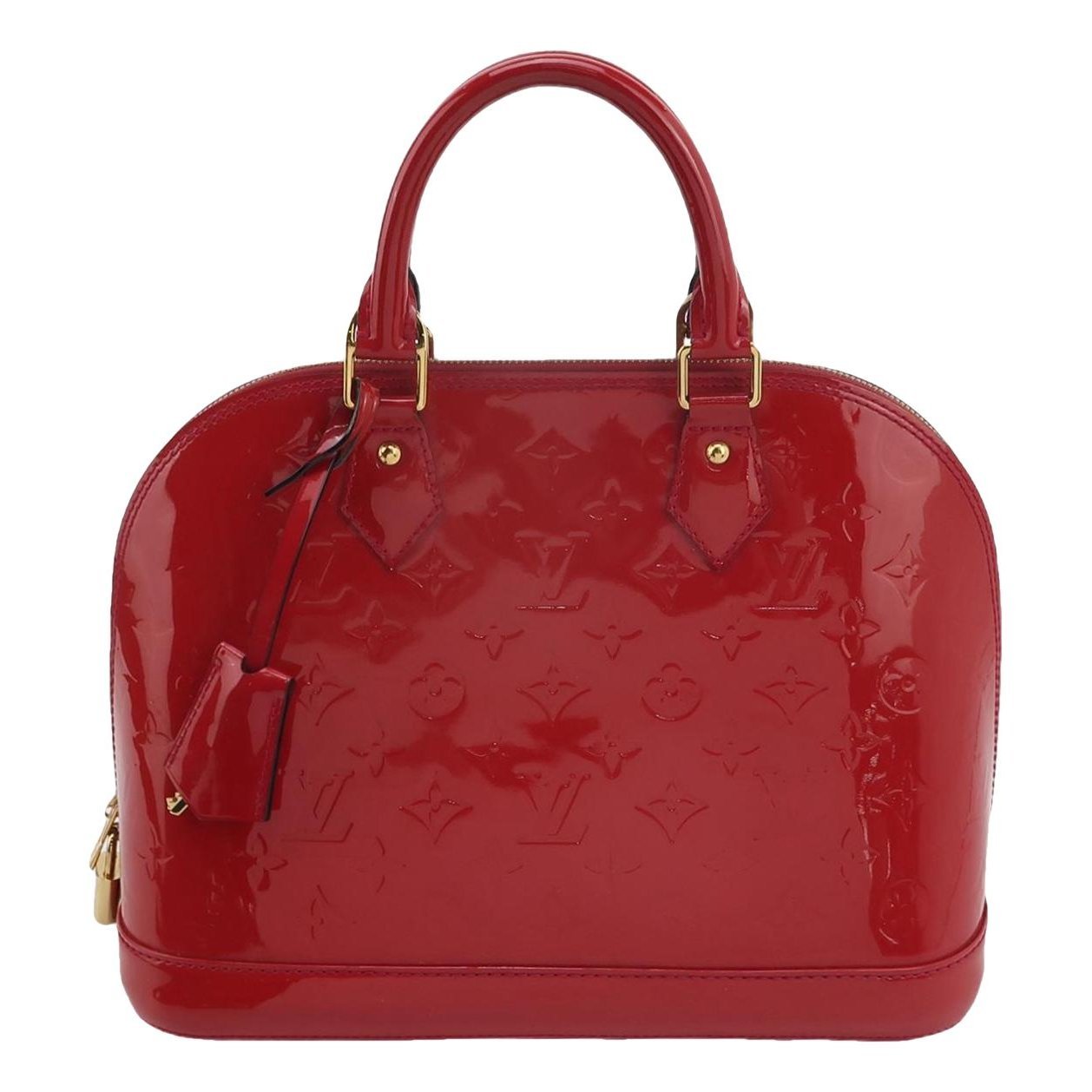 Alma BB patent leather handbag