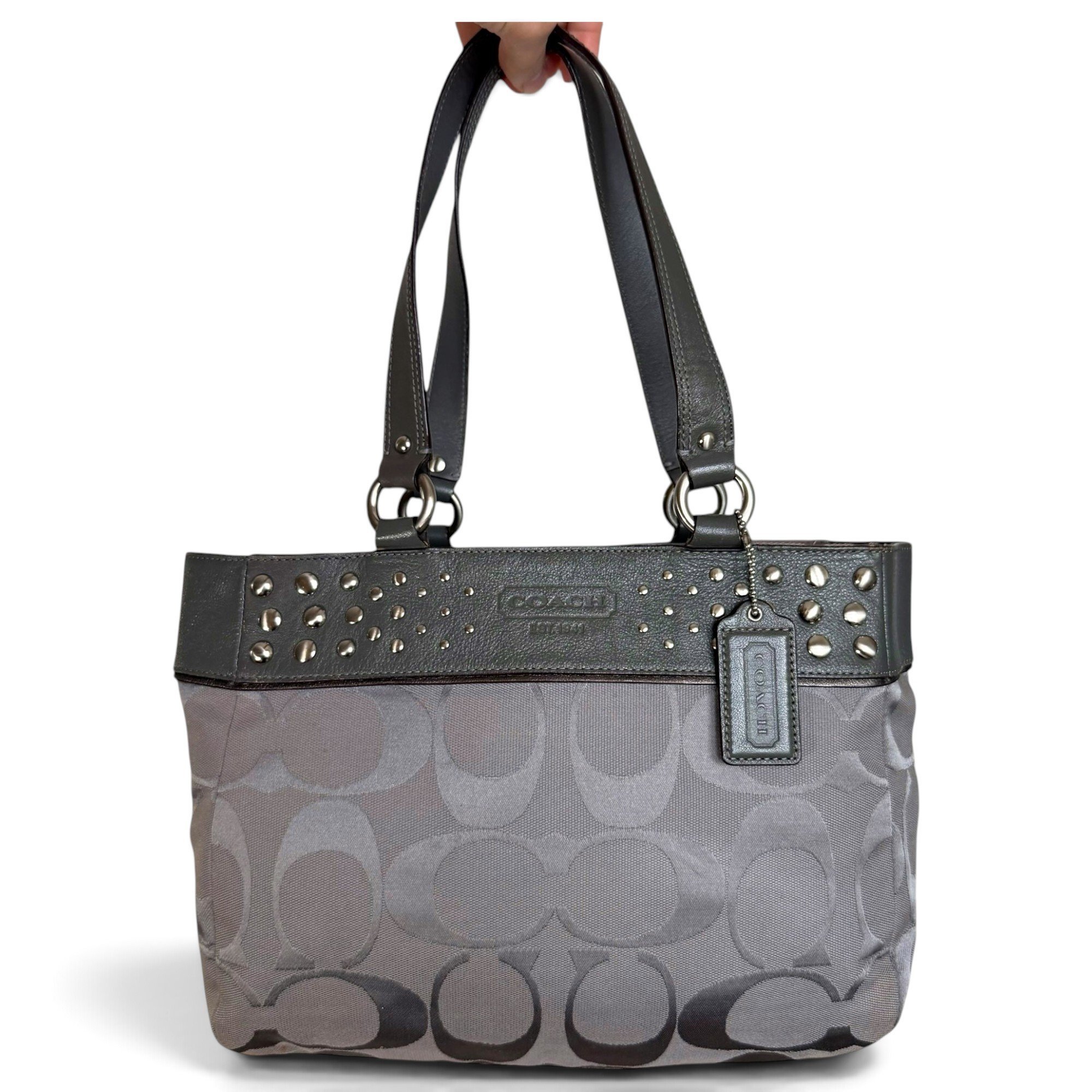 Signature Sufflette cloth handbag