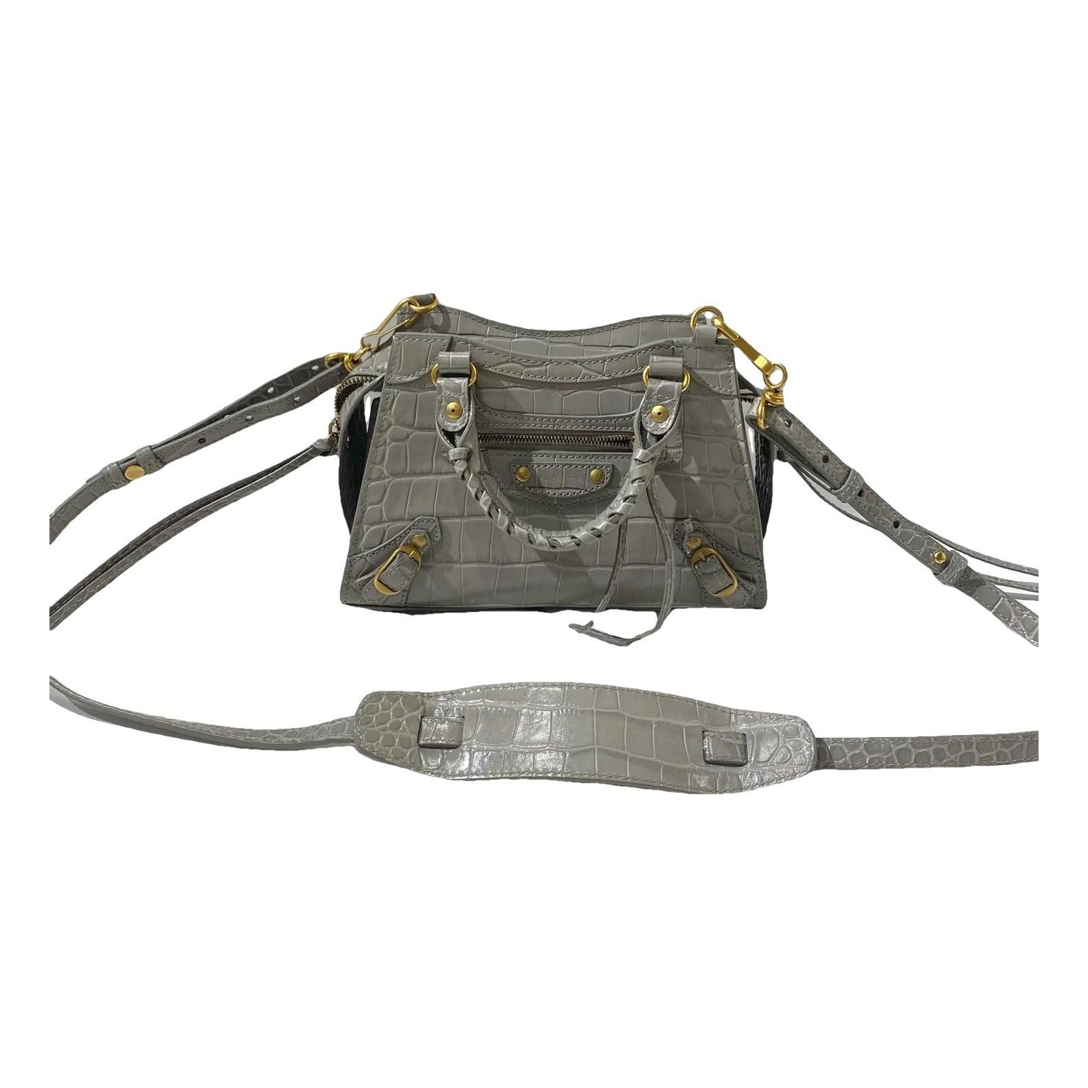 Leather mini bag