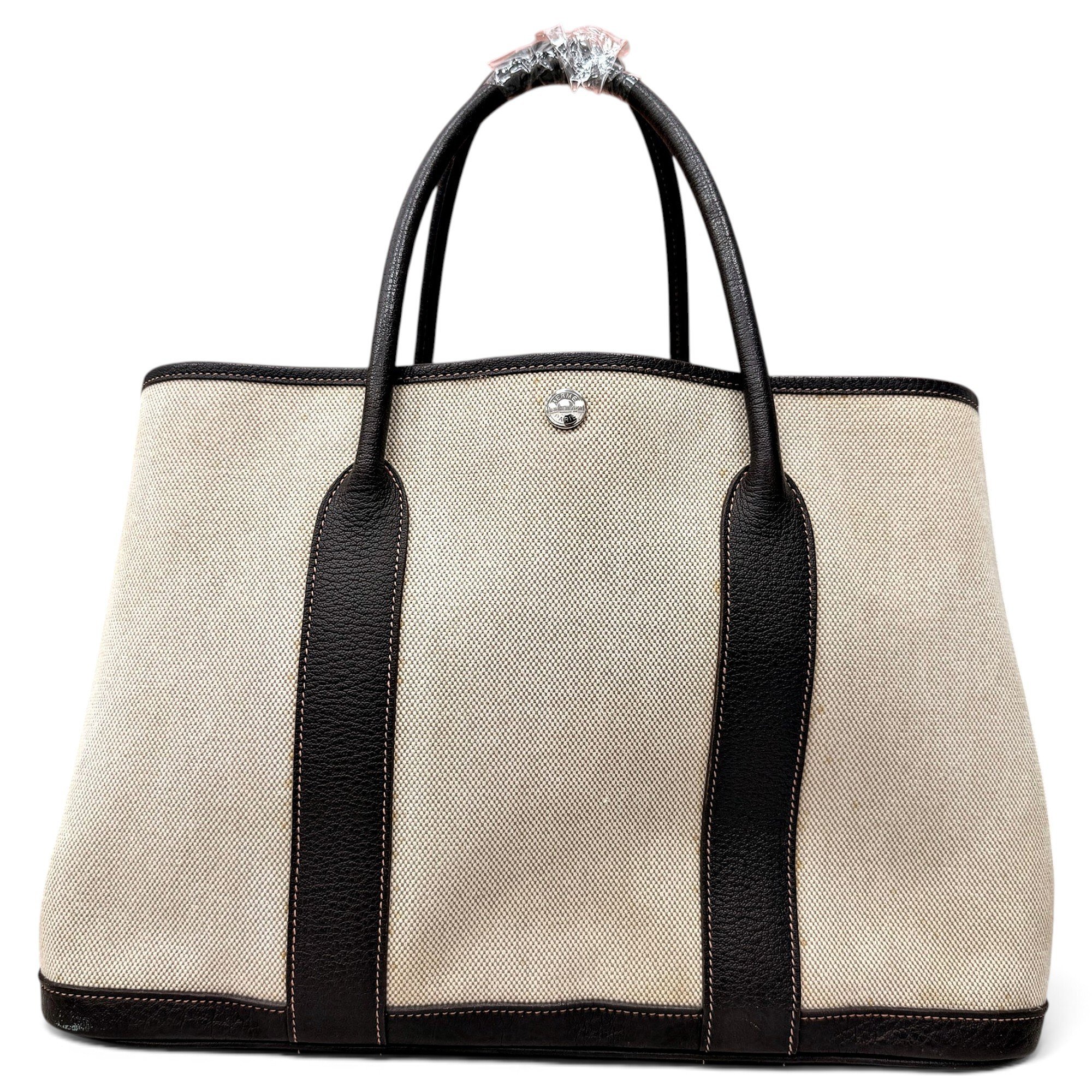 Garden Party leather handbag