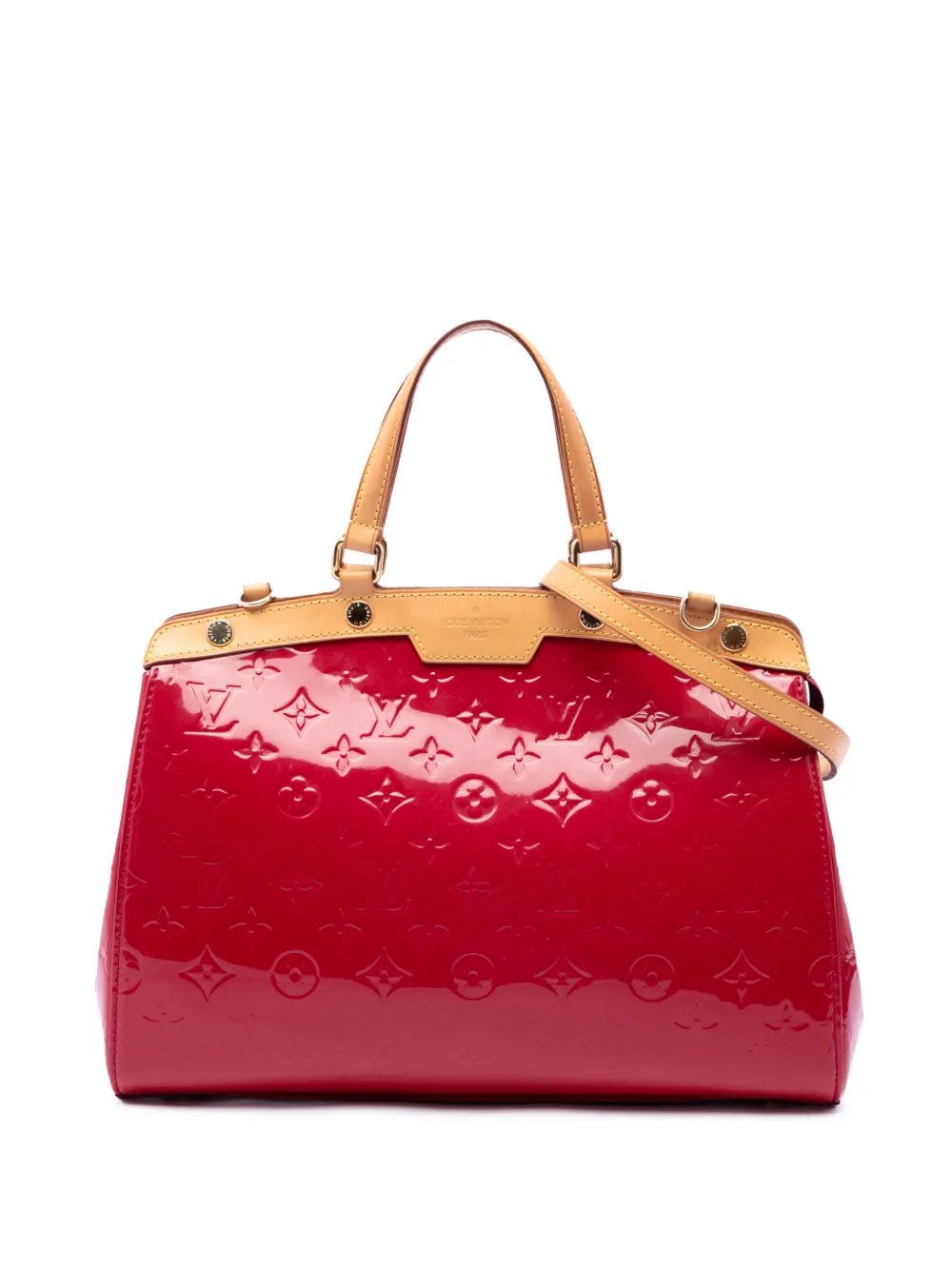 2013 Monogram Vernis Brea MM satchel
