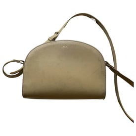 APC Demi-lune leather crossbody bag