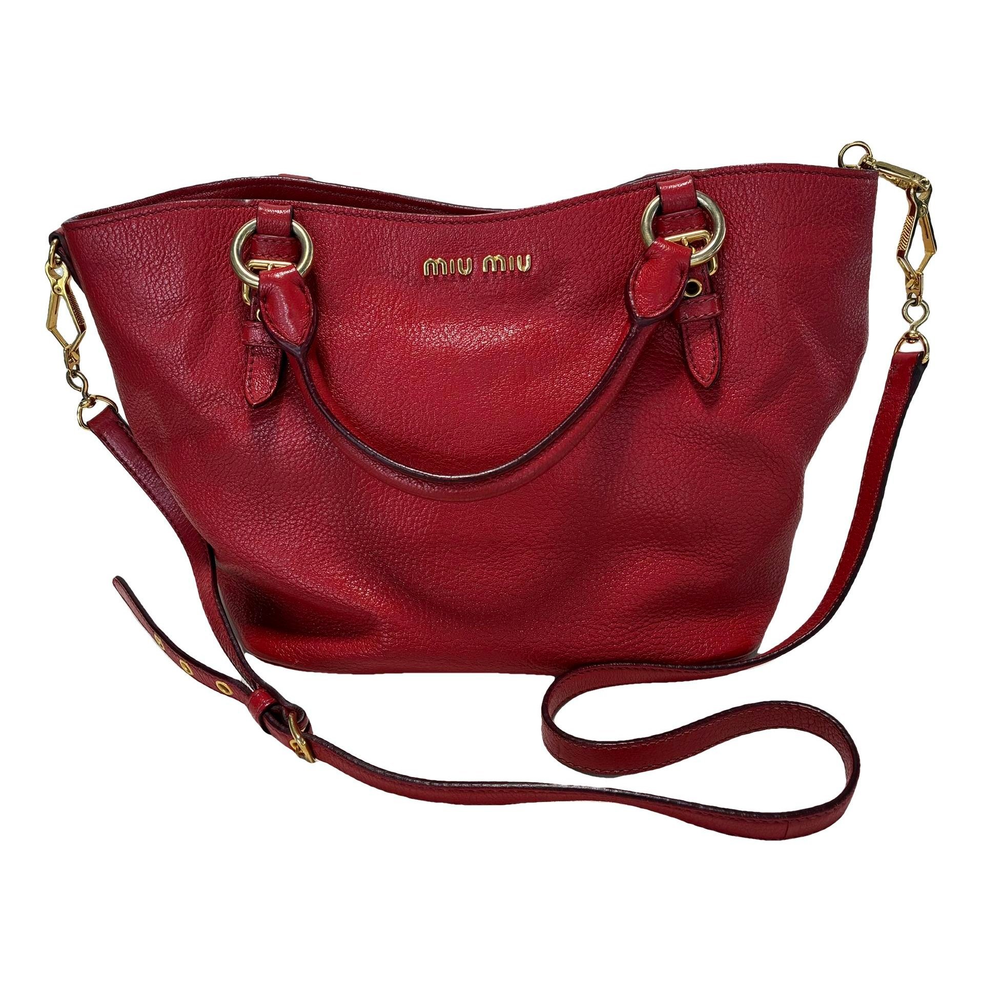 Leather handbag