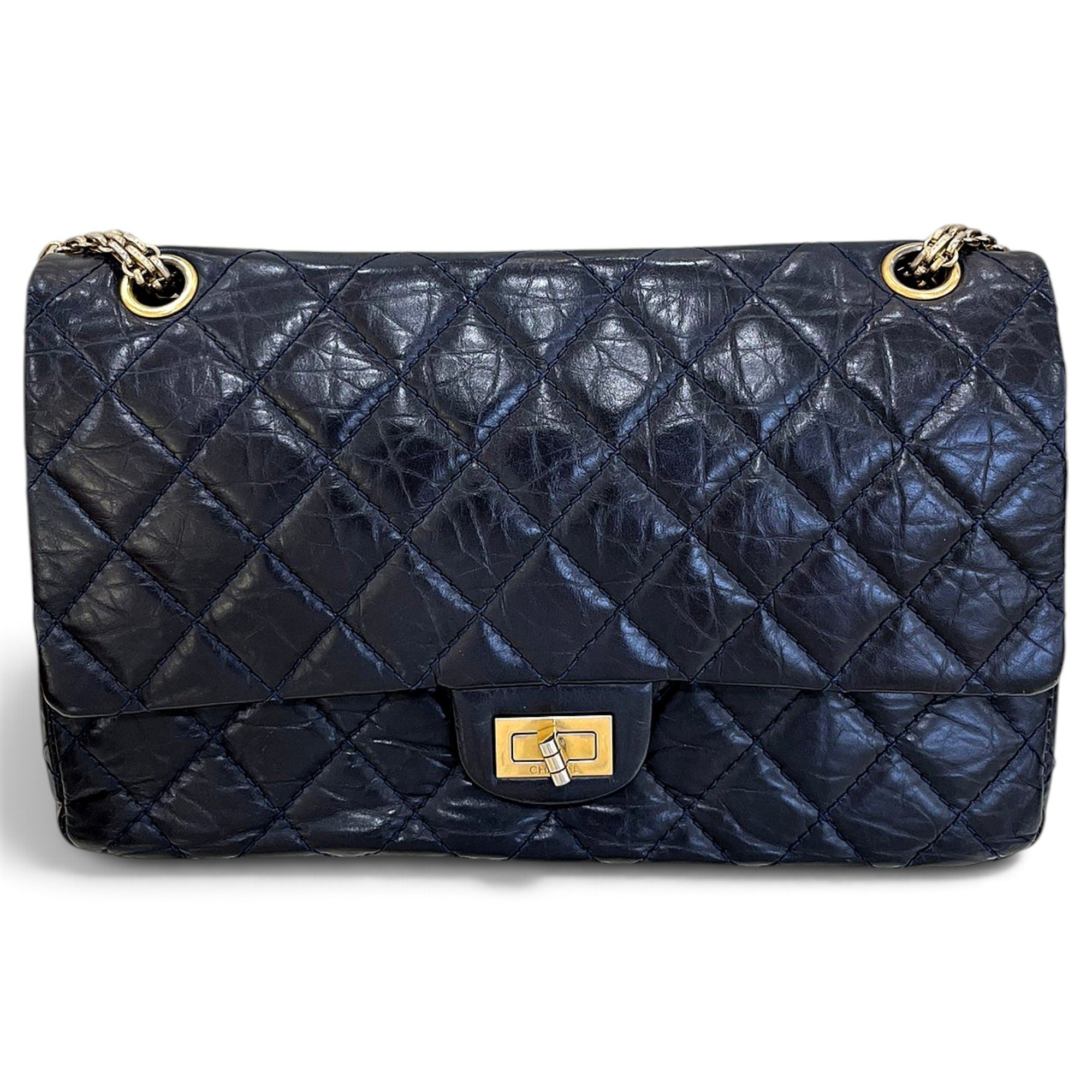 2.55 leather handbag