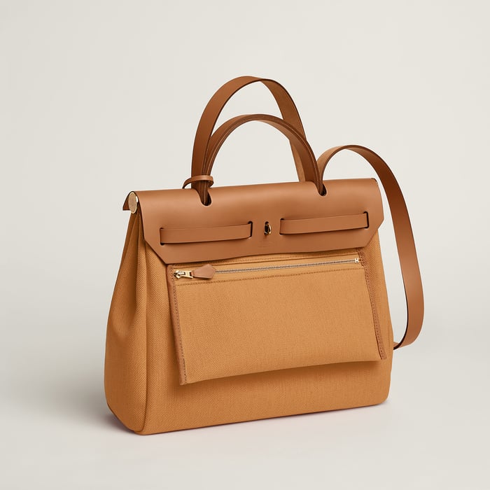 Naturel Sable Herbag Zip 31 Laque Bag