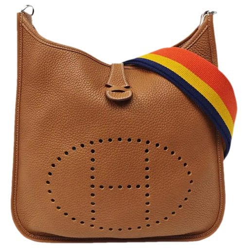 Evelyne leather crossbody bag