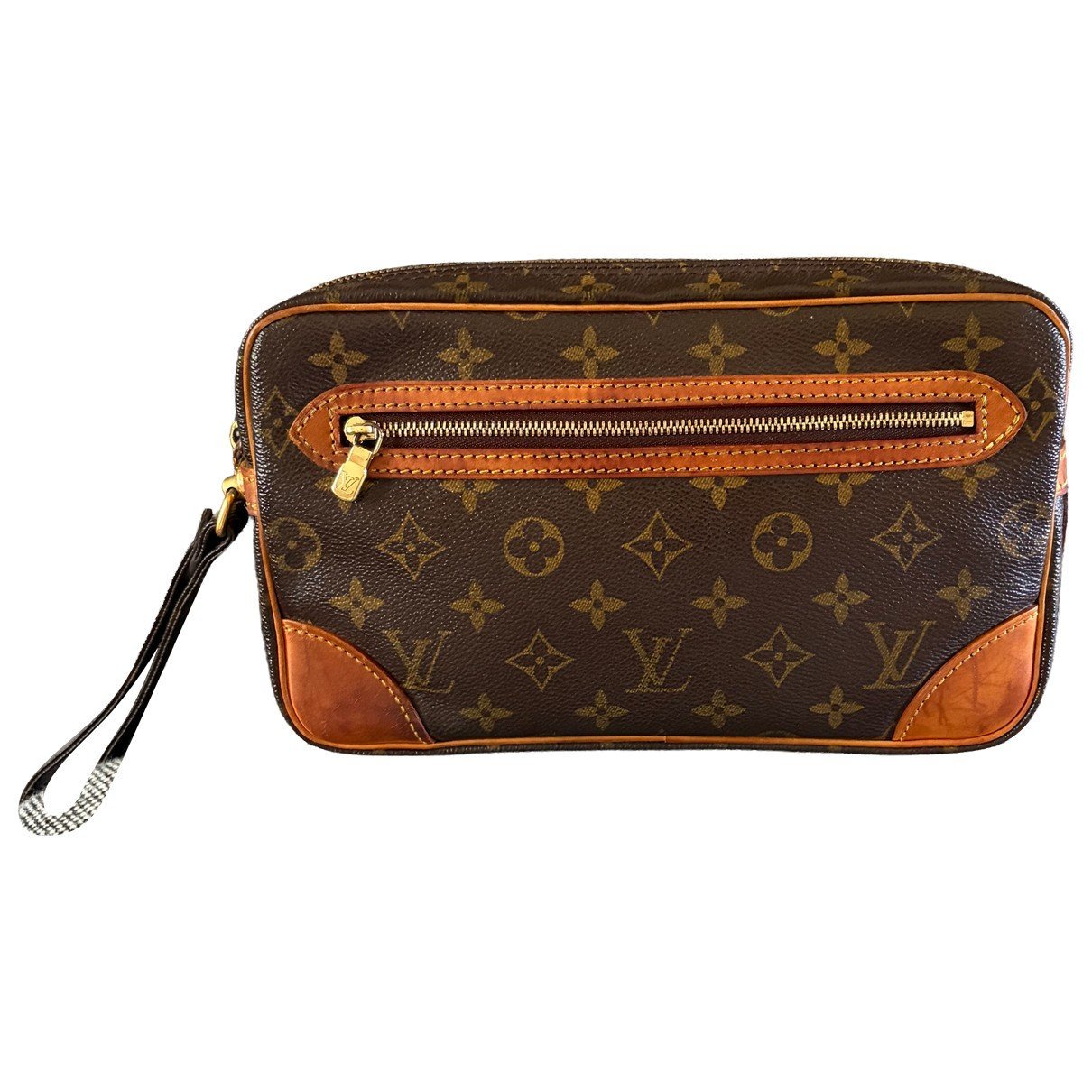 Marly Dragonne leather clutch bag