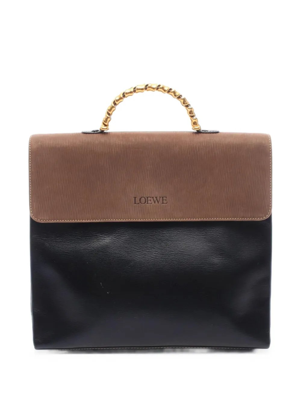 2000s Velasquez twist tote bag