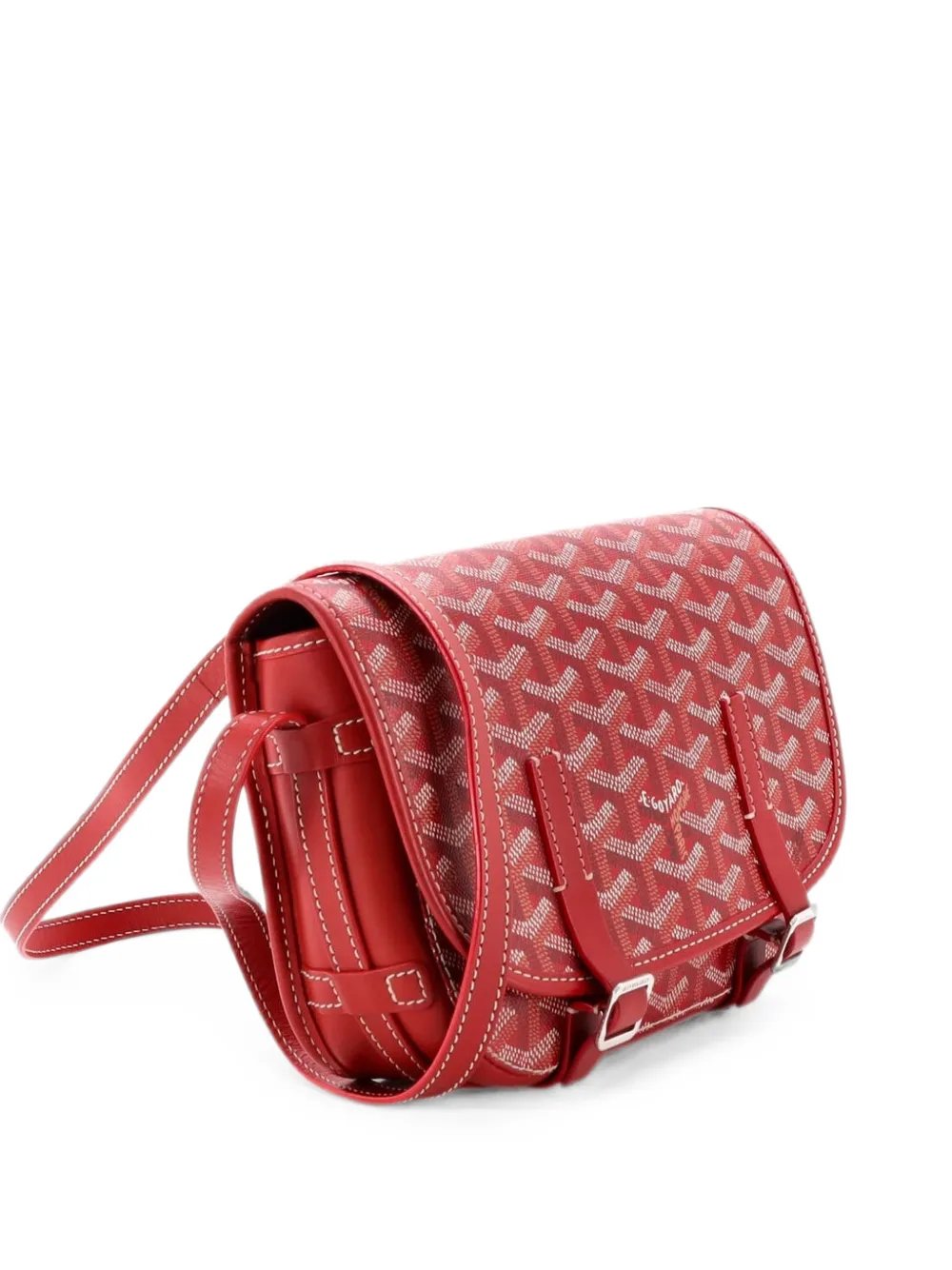 Goyard Belvedere Messenger Bag Coated Canvas with Leather PM crossbody bag