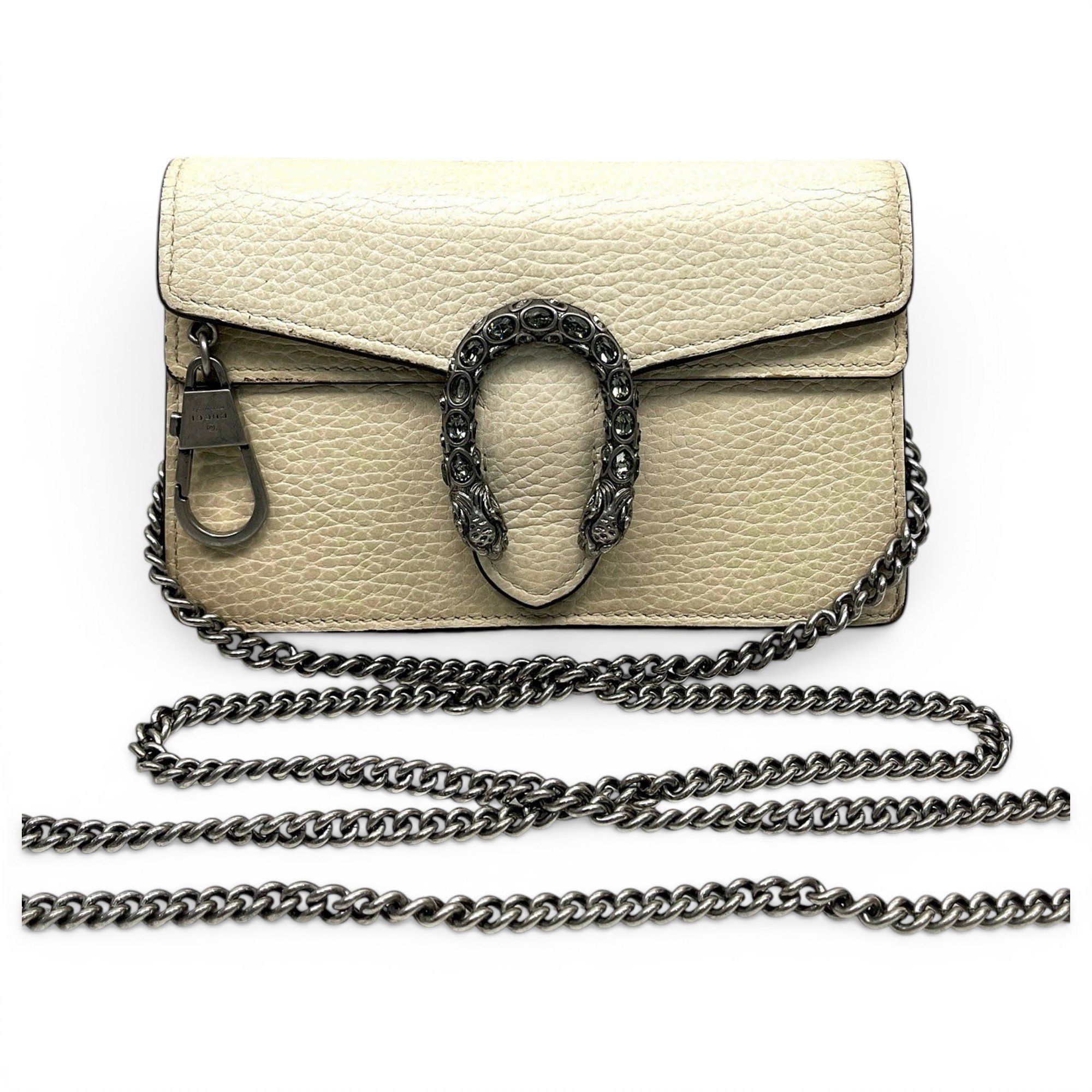 Dionysus Super Mini leather crossbody bag