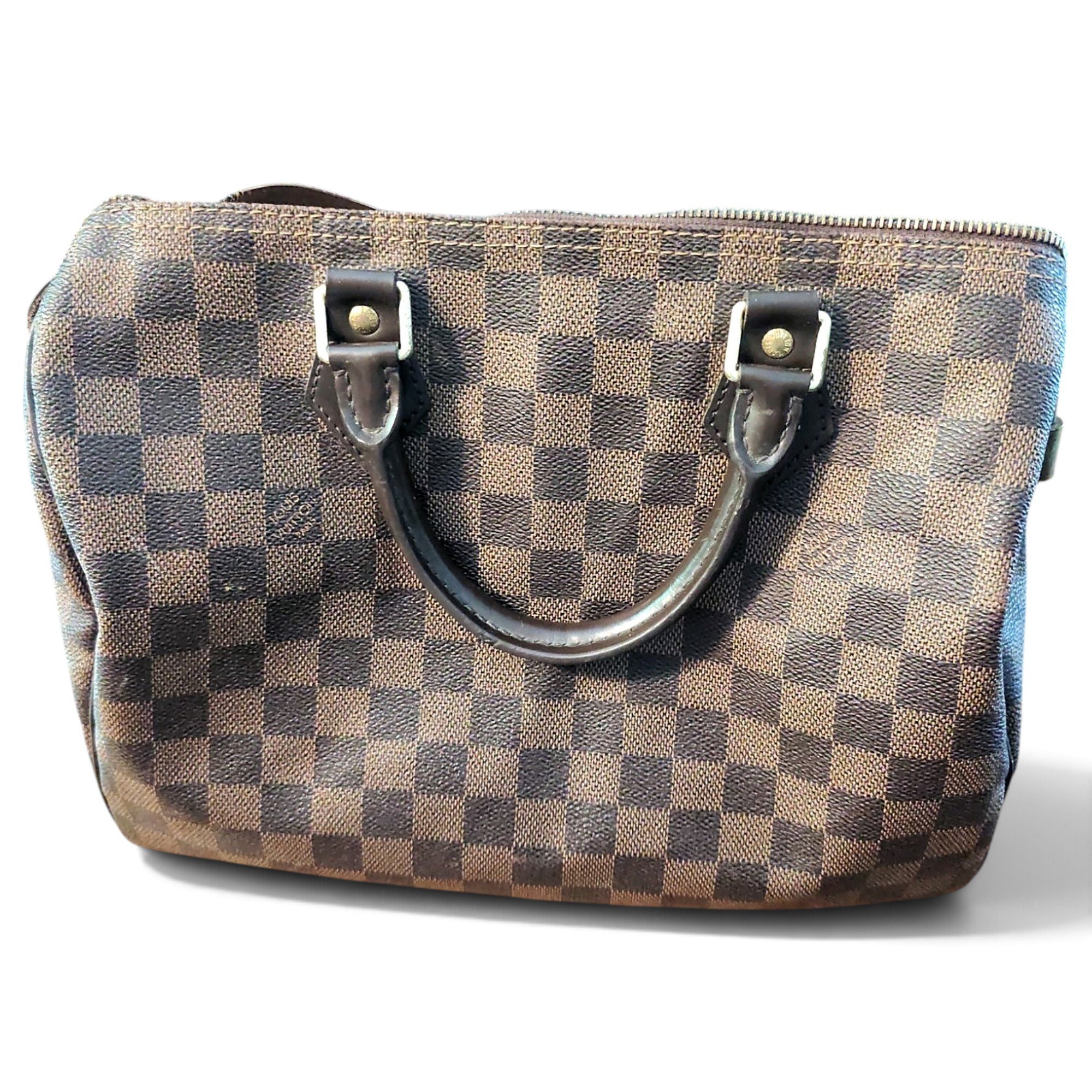 Speedy leather bowling bag
