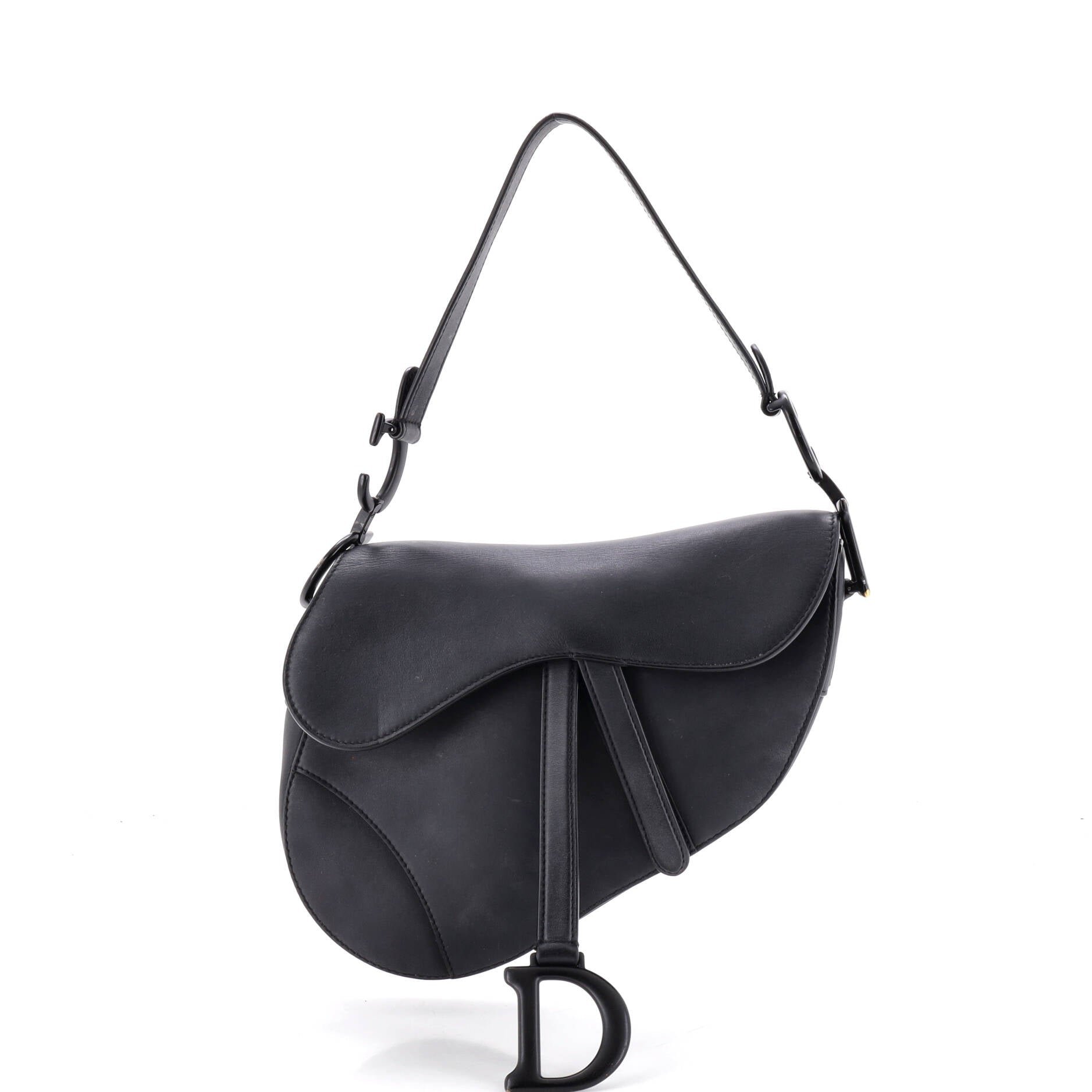 Ultra Matte Saddle Handbag Leather Medium