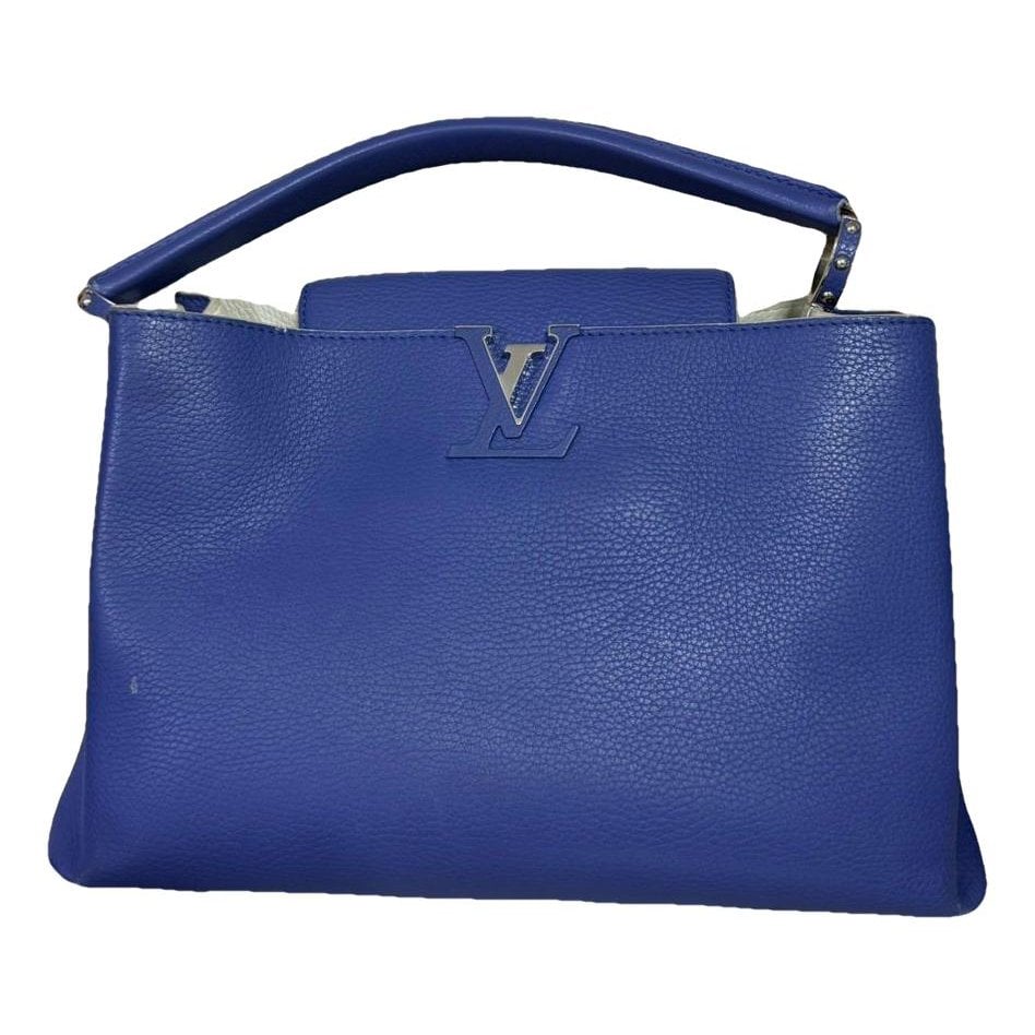Capucines leather handbag