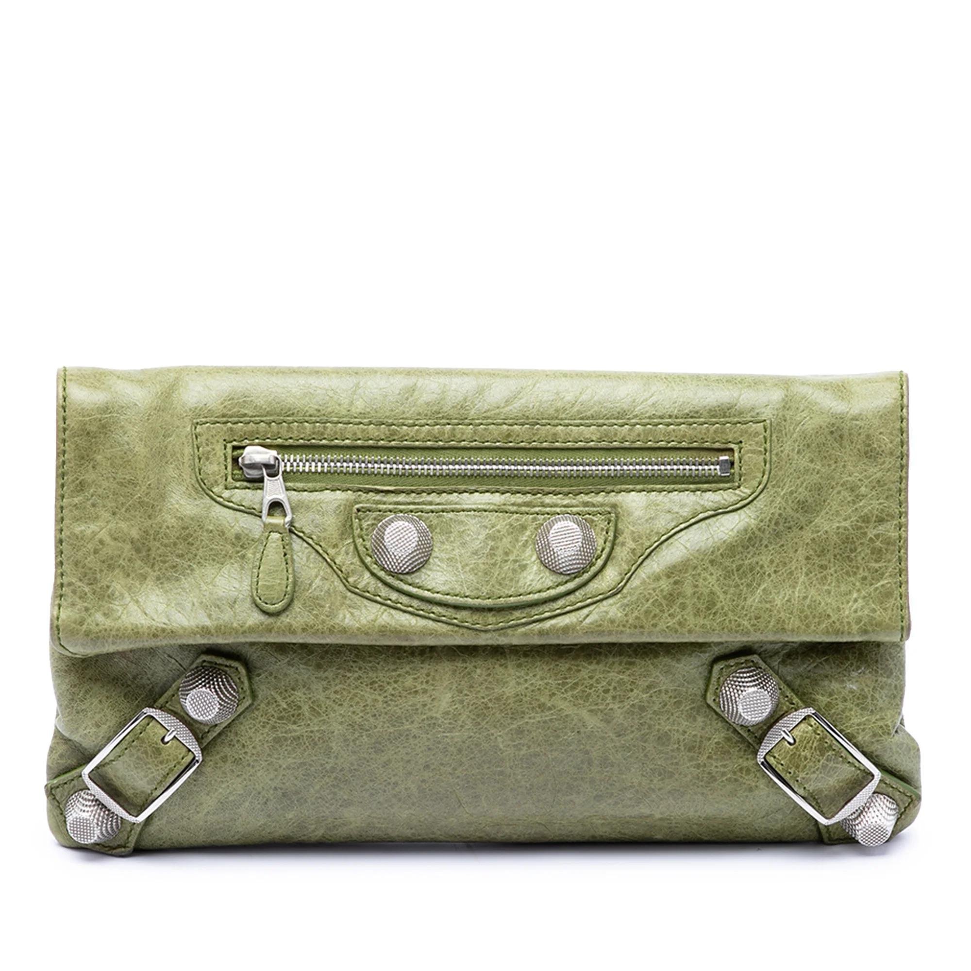 Envelop pony-style calfskin handbag