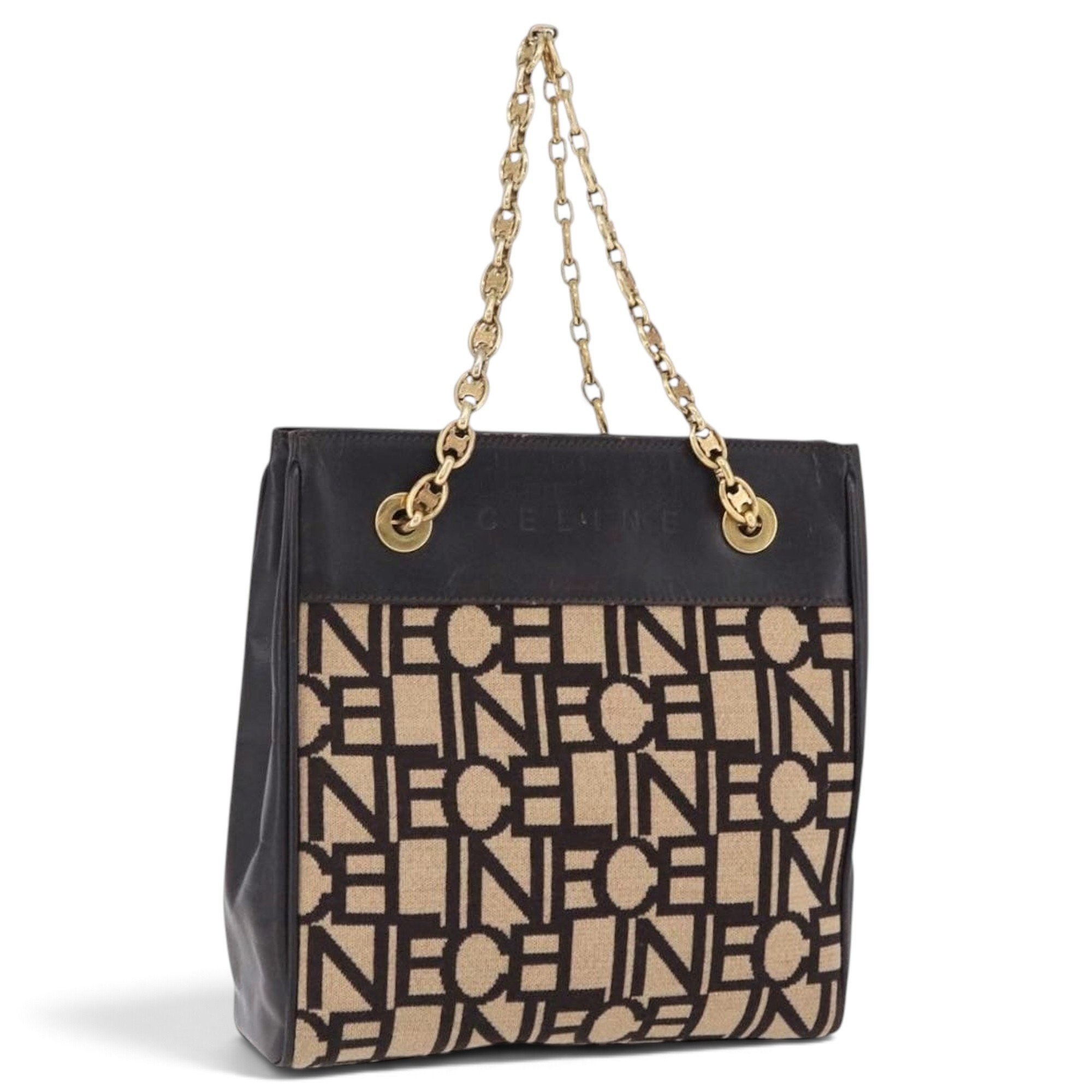 Leather tote
