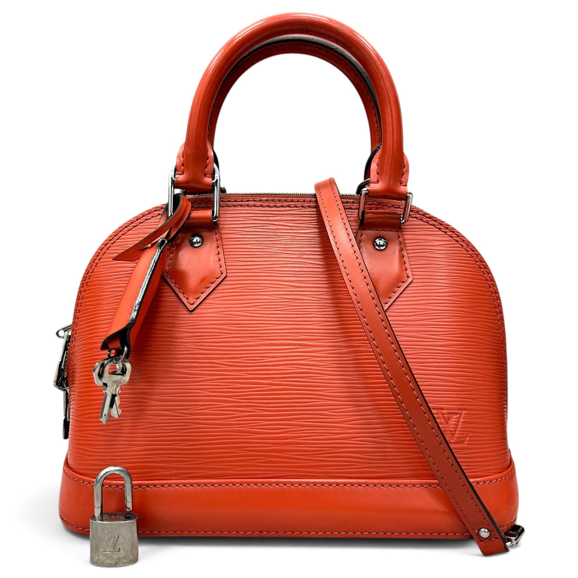 Alma leather handbag