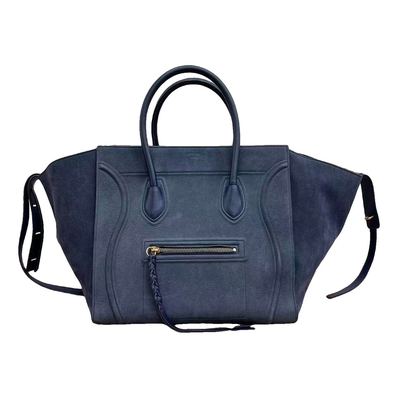 Luggage leather handbag