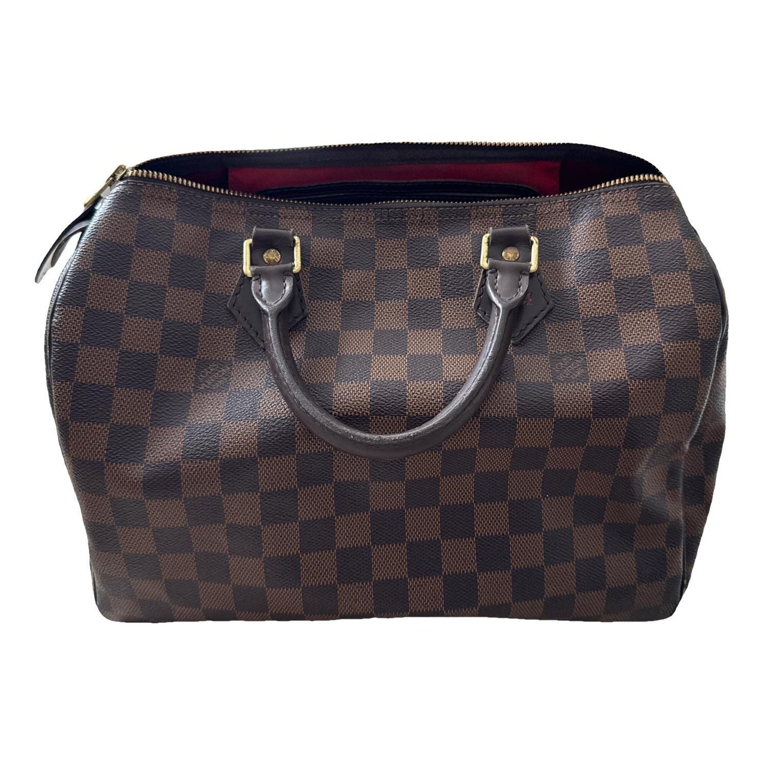 Speedy leather handbag