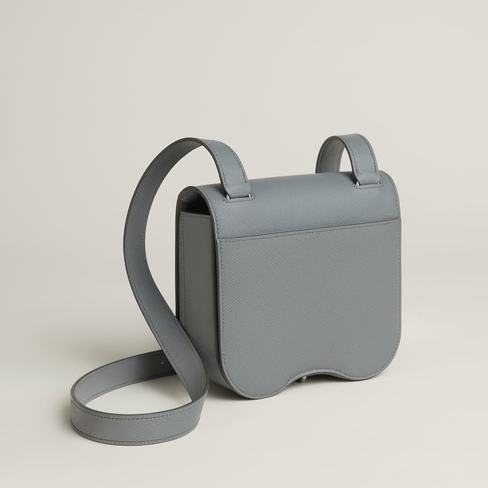 Gris Pantin Hermès Della Cavalleria Mini Bag II