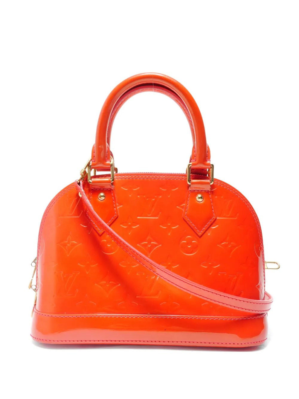 2012 Monogram Vernis Alma BB handbag