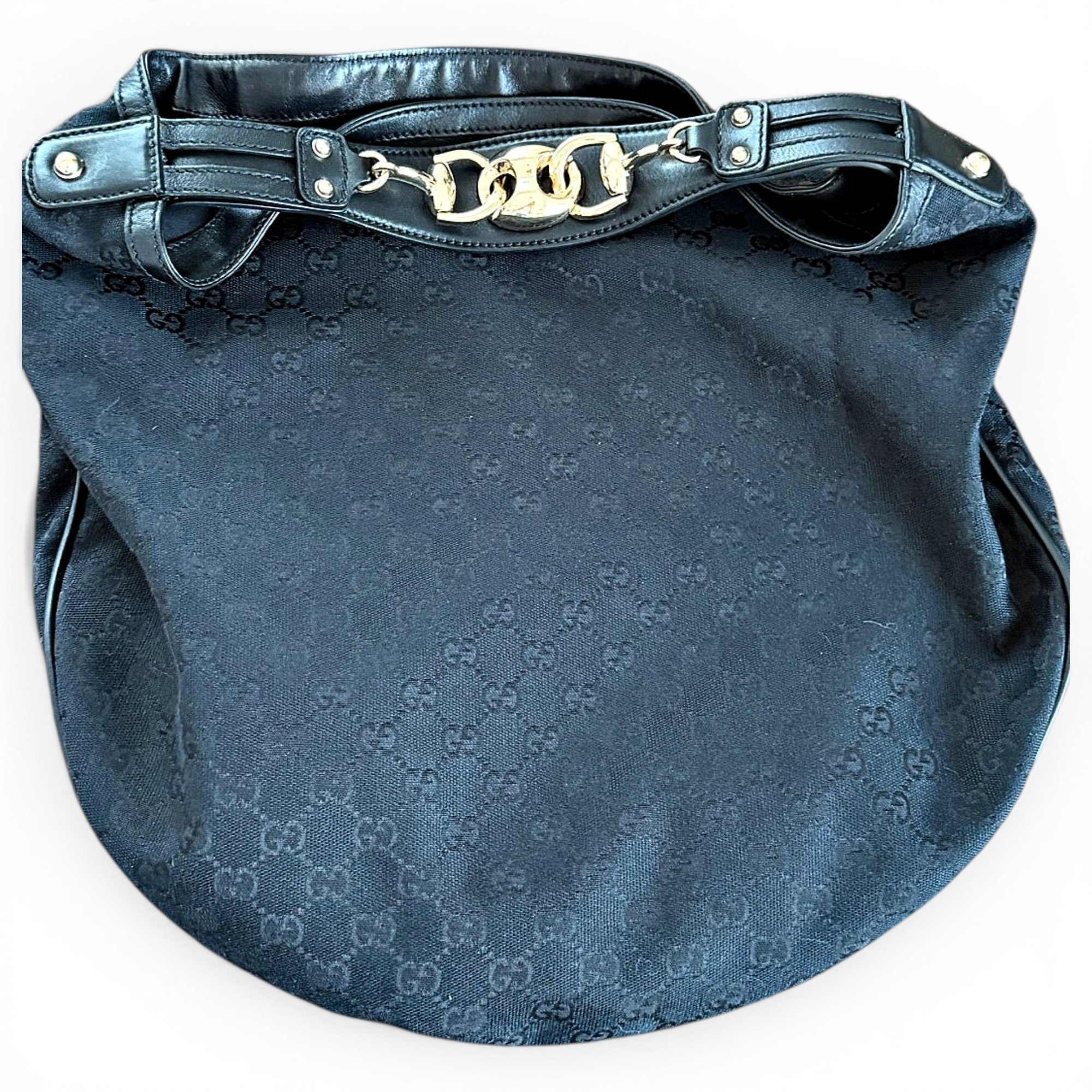 Hobo leather handbag