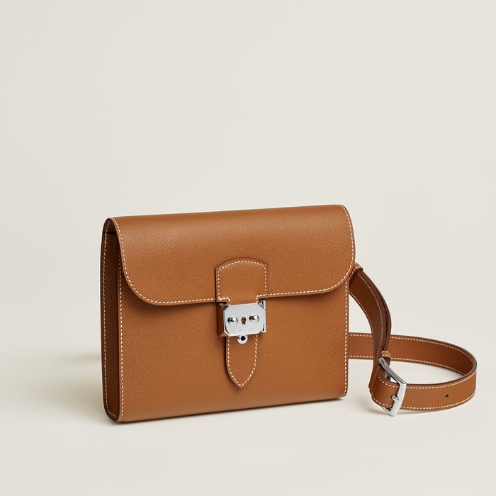 Gold Sac a Depeches 21 Bag