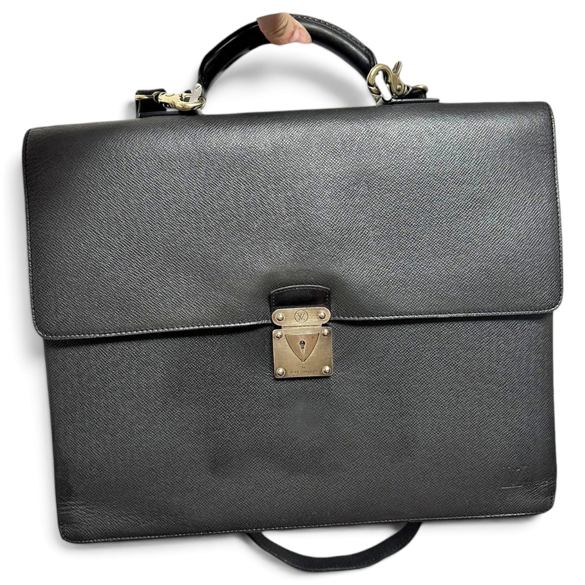 Monceau leather satchel