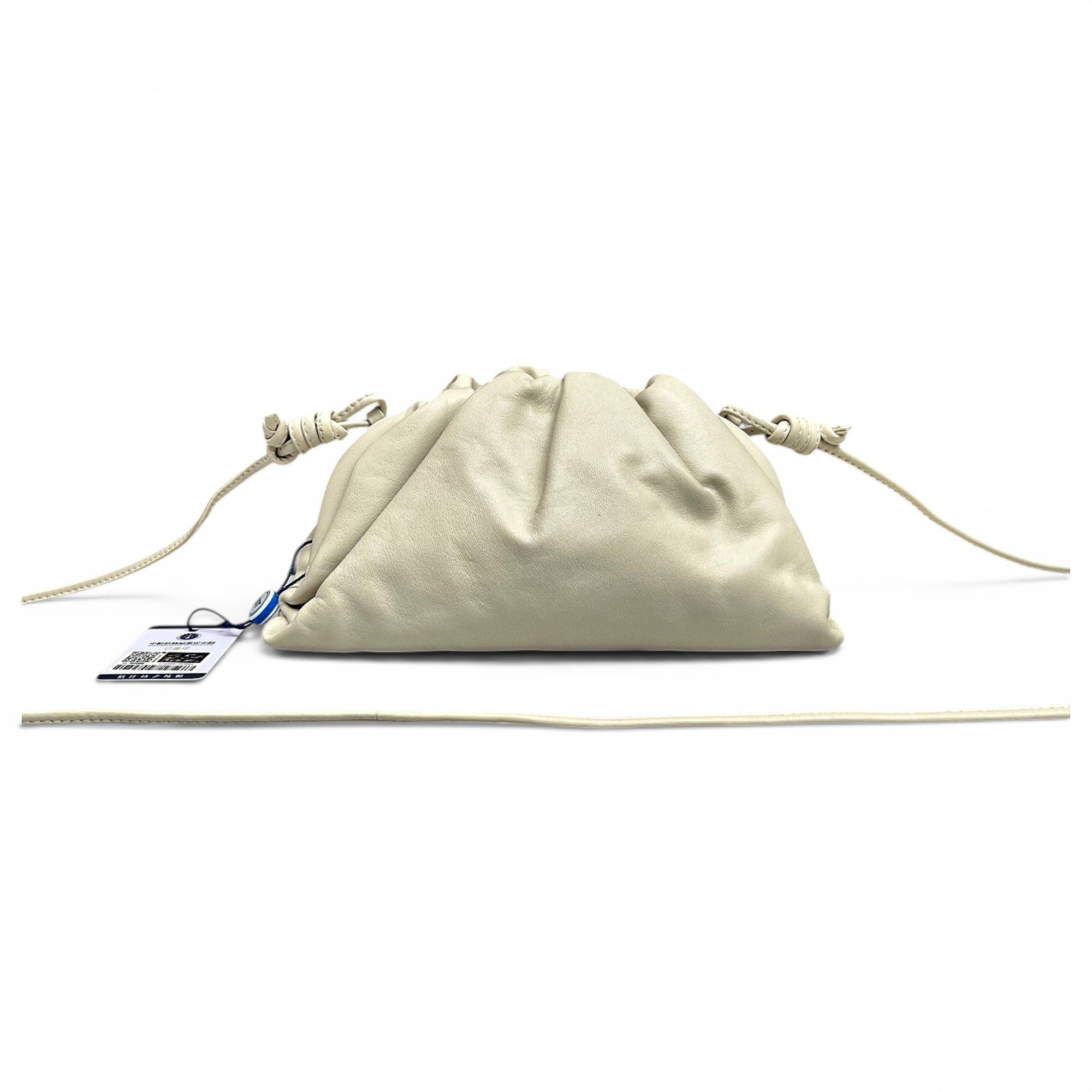 Pouch leather handbag