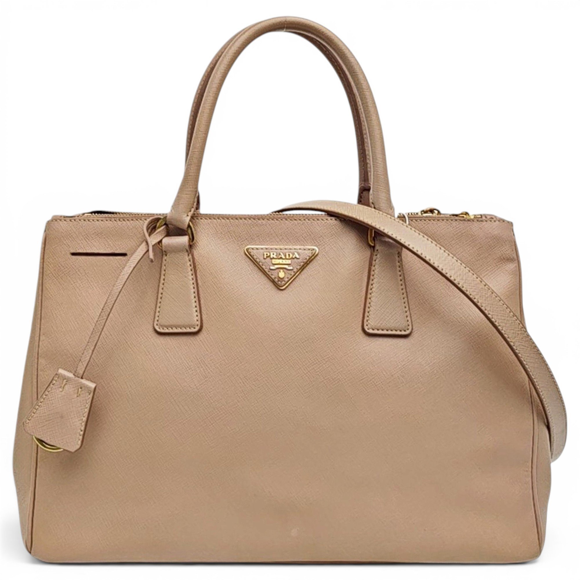 Galleria leather handbag