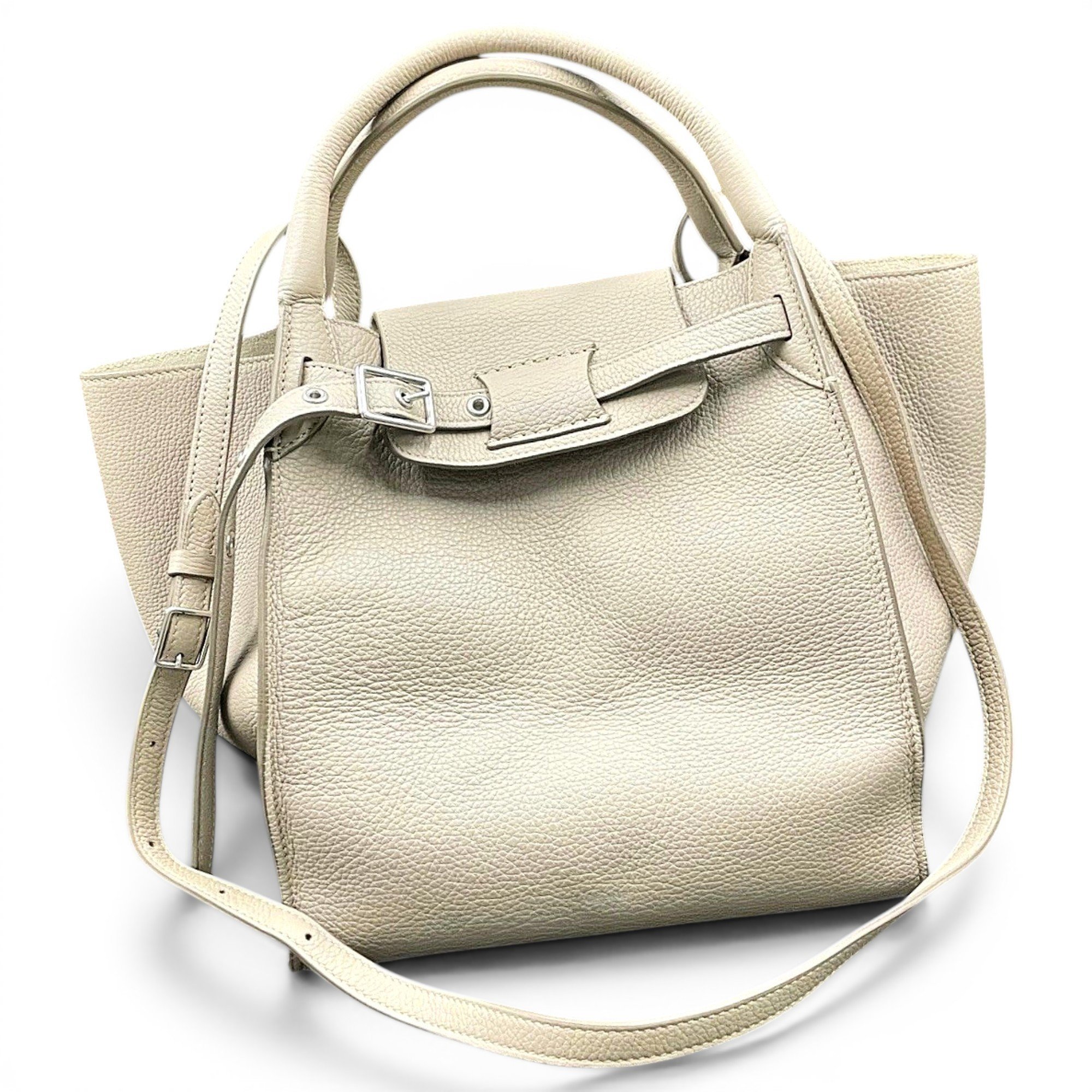 Big Bag leather handbag