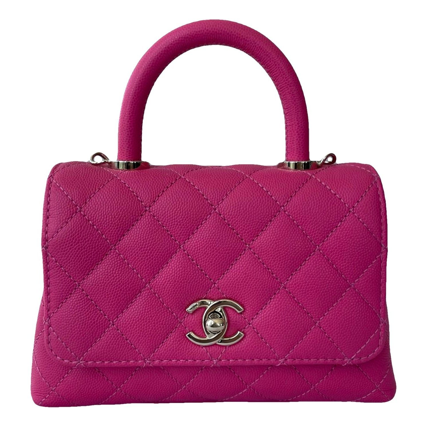 Coco Handle leather handbag