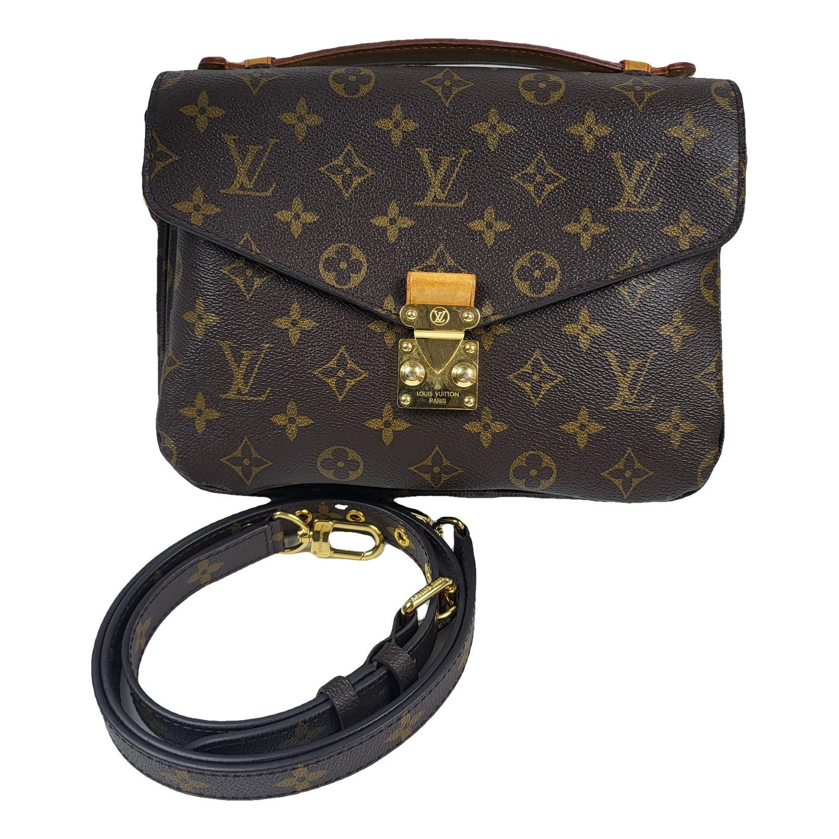 Metis leather handbag